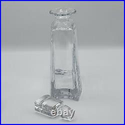 JoyJolt Glassware Luna Whiskey Crystal Decanter And Glass Set of 6
