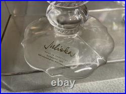 Juliska Colette Clear GLASS Goblets set of 4 Signed & Labels- Made in Portugal
