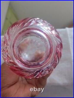 Kagami Crystal Glassware Edo Kiriko Sake Cup & Bottle Set