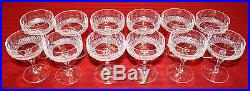 Knittel (German) Crystal Glass Set of 12 Cordial 3 1/2 inches