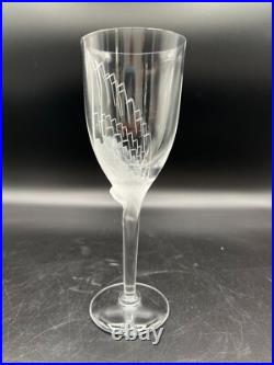 Lalique (Paris) ANGE de REIMS (Angel) Crystal Champagne Flutes #13645 (Set/2) Lalique (Paris) ANGE de REIMS (Angel) Crystal Champagne Flutes #13645 (Set/2)