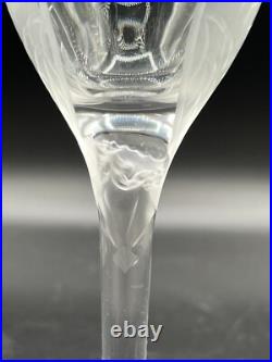Lalique (Paris) ANGE de REIMS (Angel) Crystal Champagne Flutes #13645 (Set/2) Lalique (Paris) ANGE de REIMS (Angel) Crystal Champagne Flutes #13645 (Set/2)