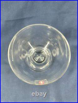 Large Collection Of 12 Crystal Iittala Tapio Cocktail Air Bubble Glasses
