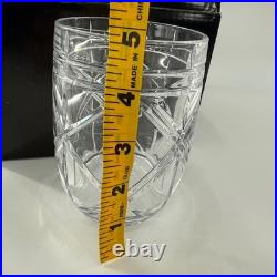 Lauren Ralph Lauren Brogan Wine Glasses Set of 4 Clear New Crystal 15.8oz NIB