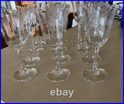 Lenox Castle Garden Wine Glass Set Of 13 TOTAL