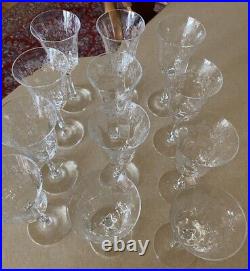 Lenox Castle Garden Wine Glass Set Of 13 TOTAL