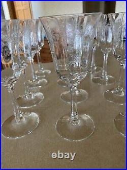 Lenox Castle Garden Wine Glass Set Of 13 TOTAL