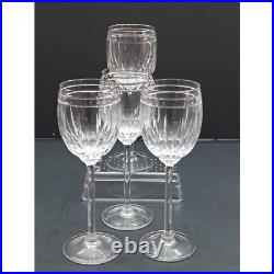 Lenox Crystal Wine Glass Set Of 4 Long Stem Stemware Goblet Glassware