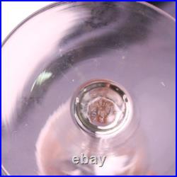 Lenox DESIRE Platinum 7 1/2 Fluted Champagne Glasses Set of 8 Signed