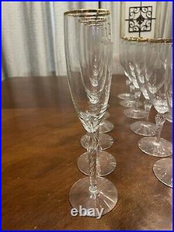 Lenox Gold Rimmed Glassware Mixed Set (18 Piece)