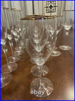 Lenox Gold Rimmed Glassware Mixed Set (18 Piece)