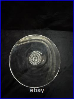 Lenox Kingsley Tiffin-Franciscan Platinum Etched Crystal 8-Pc Set Goblets Coupes