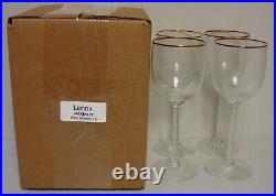 Lenox MCKINLEY Wine Glasses SETS OF FOUR More Items Available MINT IN BOX