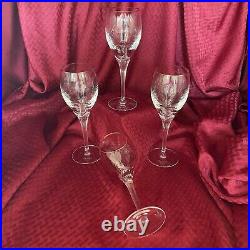 Lenox'erica' Tall Wine Glasses -gold Rim- 3 Sets Available