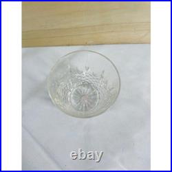 Lot of 7 Vintage Cut Crystal Whiskey Glasses Set Assorted Geometric Patterns Lot of 7 Vintage Cut Crystal Whiskey Glasses Set Assorted Geometric Patterns