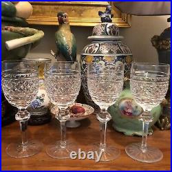 Lovely Set of 4 Waterford Castletown Claret Glasses