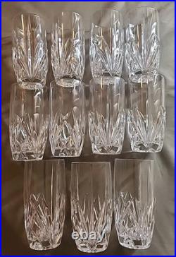 MARQUIS BY WATERFORD' BROOKSIDE Hiball Set Of 11 Some WithDMG MARQUIS BY WATERFORD' BROOKSIDE Hiball Set Of 11 Some WithDMG