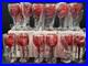 MARQUIS by WATERFORD Brookside Red Crystal Wine Glasses 8.5 Set of 4 Lot Of 3