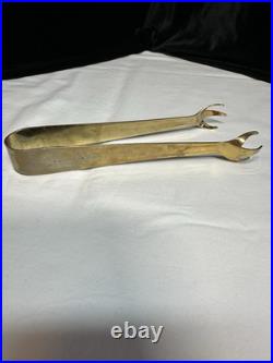 MCM Bar Set Culver Empress 22K Gold embossed 6 Rock Glasses, Ice Bucket & Tongs