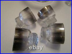 MCM Vitreon Queens Lusterware Crystal 12 Pc. Punch Set Stackable tumblers