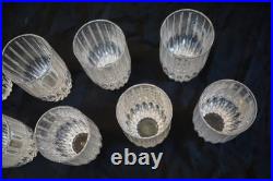 MIKASA CRYSTAL PARK LANE HIGHBALL GLASSES 5 5/8 SET of 10 CUT CRYSTAL 10oz
