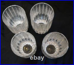 MIKASA CRYSTAL PARK LANE HIGHBALL GLASSES 5 5/8 SET of 10 CUT CRYSTAL 10oz