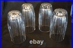 MIKASA CRYSTAL PARK LANE HIGHBALL GLASSES 5 5/8 SET of 10 CUT CRYSTAL 10oz