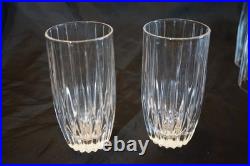 MIKASA CRYSTAL PARK LANE HIGHBALL GLASSES 5 5/8 SET of 10 CUT CRYSTAL 10oz