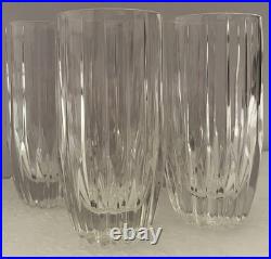 MIKASA Crystal Highball Glasses Set Of 4. Mint Condition MIKASA Crystal Highball Glasses Set Of 4. Mint Condition