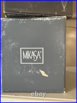 MIKASA Germany SET 11 Park Lane Iced Tea/Water Beverage Crystal Glasses 7.25 3