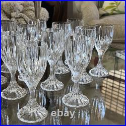 MIKASA Park Lane Cordial Crystal Glasses- Set of 12 Aperitif Shot Digestif