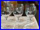 MIKASA STEPHANIE GOLD SET of 6 OPTIC WINE GLASSES NEW WITHOUT TAGS