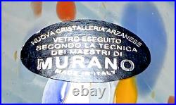 MURANO Set (6) Beautiful TUMBLER/OLD FASHIONED GLASSES (Guiliana) Italy