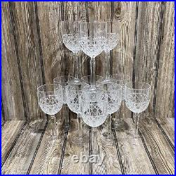 Marquis By Waterford Brady Pattern Clear Cut Crystal 14oz Water Goblet Set Of 11