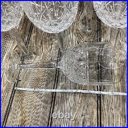 Marquis By Waterford Brady Pattern Clear Cut Crystal 14oz Water Goblet Set Of 11