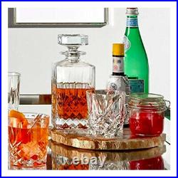Marquis By Waterford Markham Crystalline Decanter Dof Set Decanter & 2 Tumbler