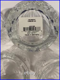 Marquis By Waterford Newberry Set Of 6 Crystalline Glasses
