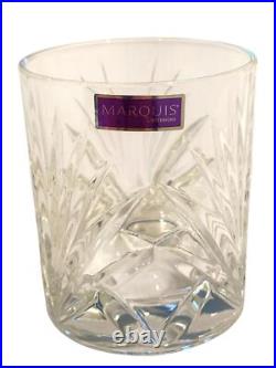 Marquis By Waterford Newberry Set Of 6 Crystalline Glasses