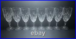 Marquis by Waterford Brookside Large Crystal Ice Tea Goblet Glasses Set of 8