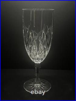 Marquis by Waterford Brookside Large Crystal Ice Tea Goblet Glasses Set of 8