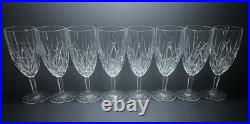 Marquis by Waterford Brookside Large Crystal Ice Tea Goblet Glasses Set of 8