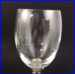 Match Pewter Tosca 95% Etain Lead Crystal Water Goblet Set of 11 Elegant
