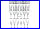 Melody Crystal Glasses Diamond Cut All Purpose Italian Drinkware Set 24