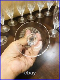 Mikasa Arctic Lights Crystal Iced Tea Glasses Set of 14