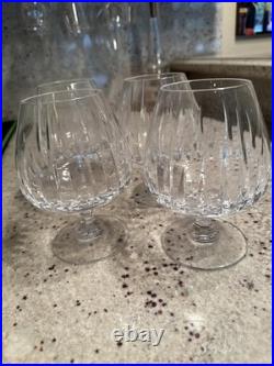 Mikasa Artic lights Brandy Cognac Snifter Set 4 VTG