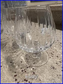 Mikasa Artic lights Brandy Cognac Snifter Set 4 VTG