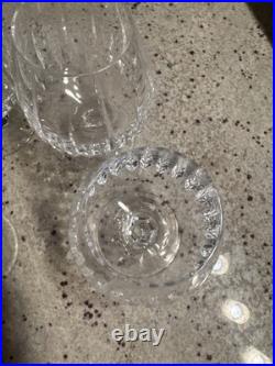 Mikasa Artic lights Brandy Cognac Snifter Set 4 VTG