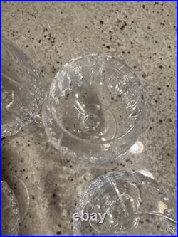 Mikasa Artic lights Brandy Cognac Snifter Set 4 VTG