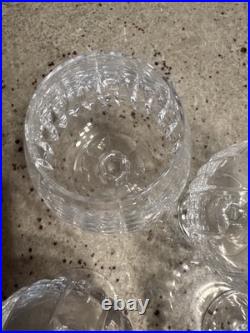 Mikasa Artic lights Brandy Cognac Snifter Set 4 VTG