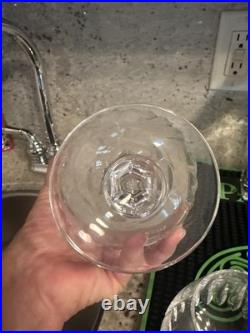 Mikasa Artic lights Brandy Cognac Snifter Set 4 VTG